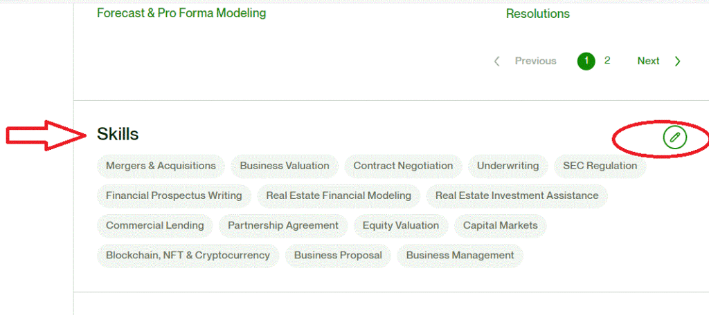 getting hired off of upwork